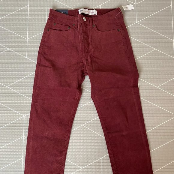 GAP Vintage Slim High Rise Cords 28 (6 petite) - Picture 1 of 4